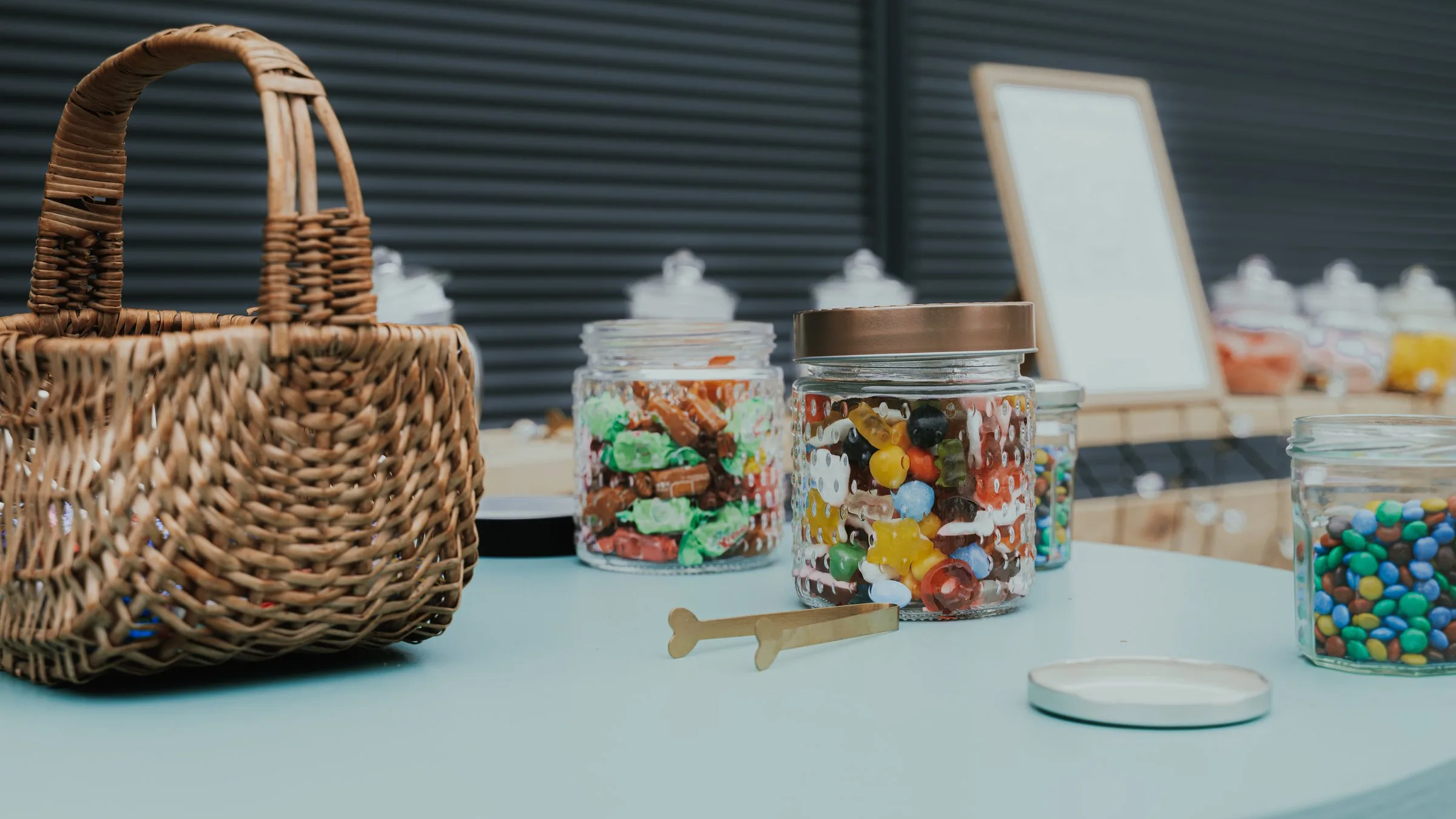 Les bonbonnières du bar à bonbons